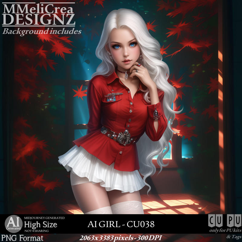 (image for) AI - GIRL CU038 (CU4PU/PNG)